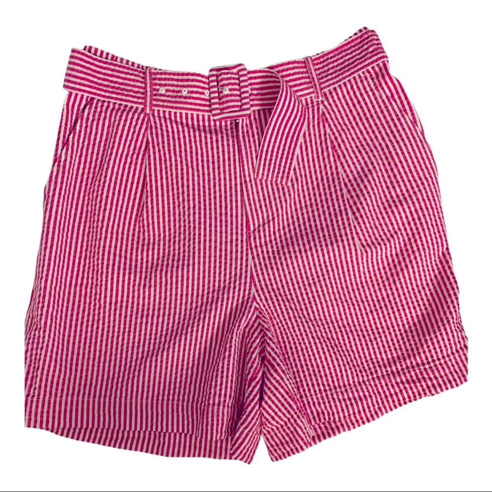 NWT High Rise belted Shorts
